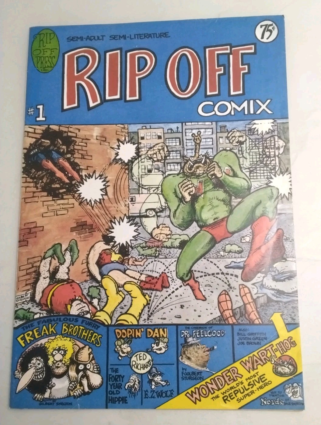 Rip Off Comix #1 1977 Rip Off Press Underground Comix Rip Off Comix #1 1977 Rip Off Press Underground Comix