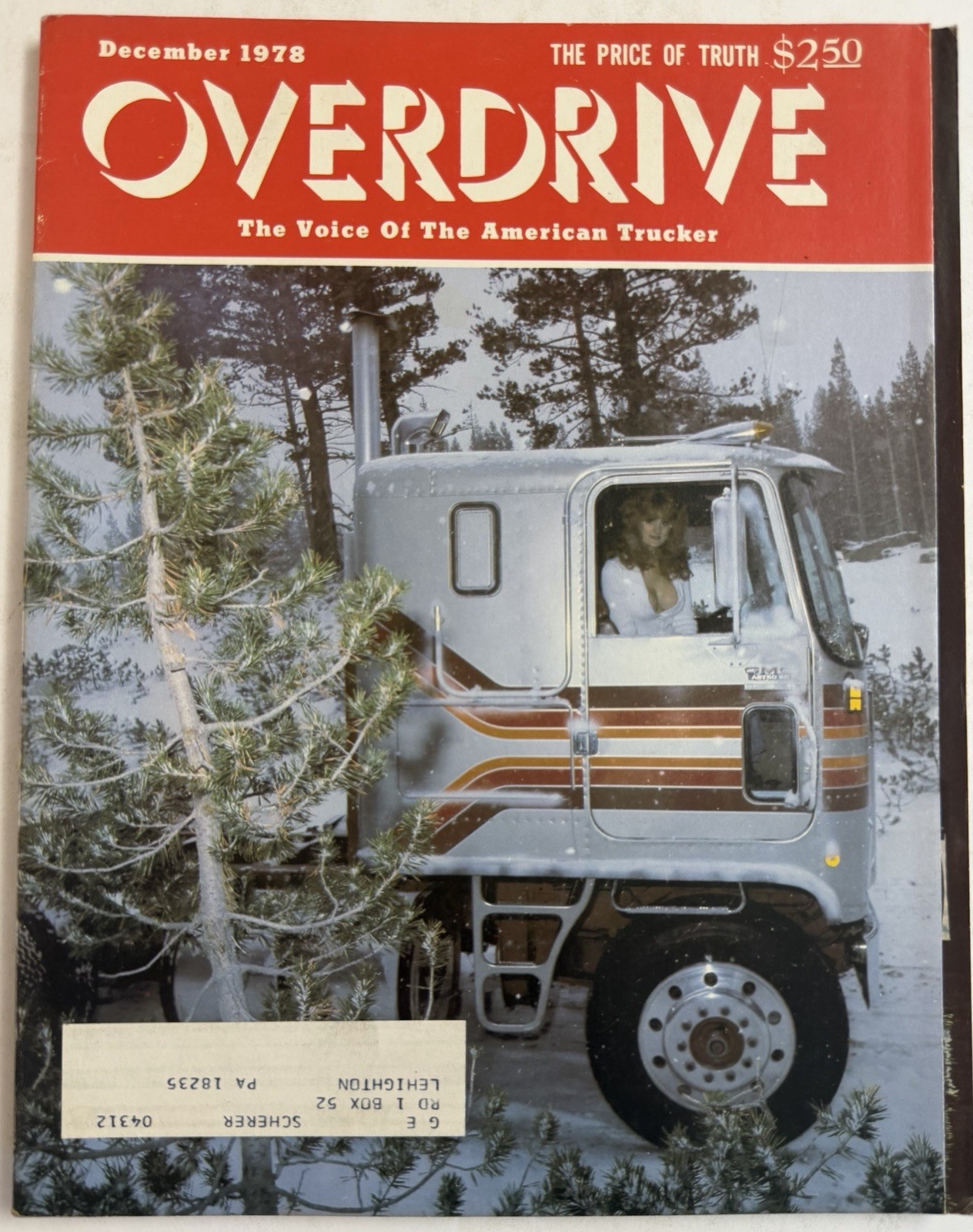 Dec 1978 Overdrive Magazine Mack GMC Peterbilt Advertising Trucker Truck Driver Dec 1978 Overdrive Magazine Mack GMC Peterbilt Advertising Trucker Truck Driver