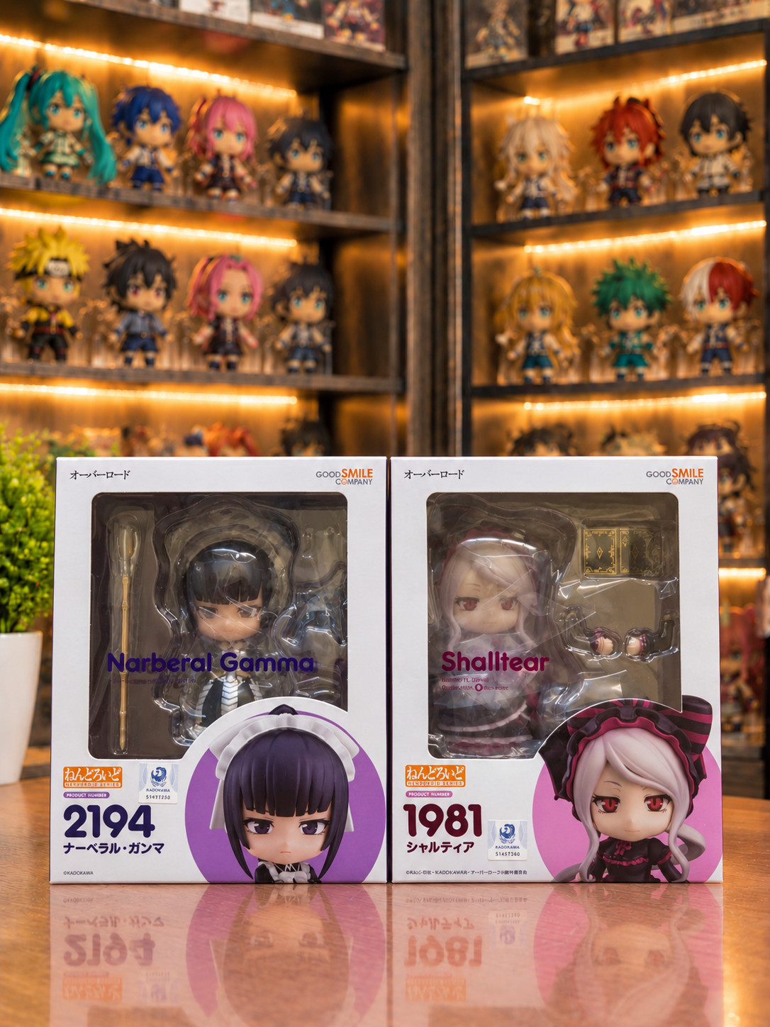 Nendoroid Overlord Narberal Gamma & Shalltear Set Good Smile Company New (MISB)