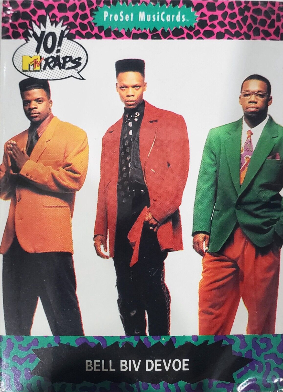 1991 Yo MTV Raps ProSet Musicards Complete 150 Card Set