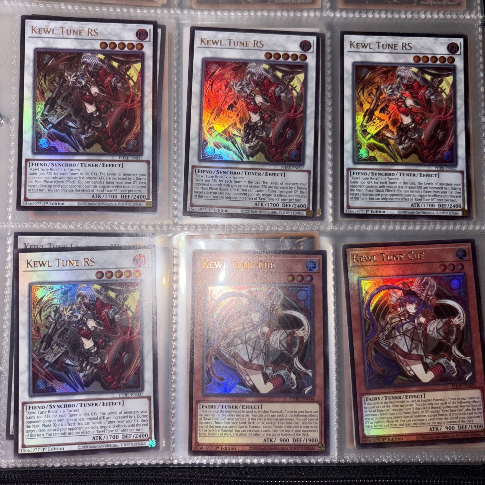 YuGiOh - PHRE-EN037 Kewl Tune RS - Ultra Rare + Other KT singles YuGiOh - PHRE-EN037 Kewl Tune RS - Ultra Rare + Other KT singles