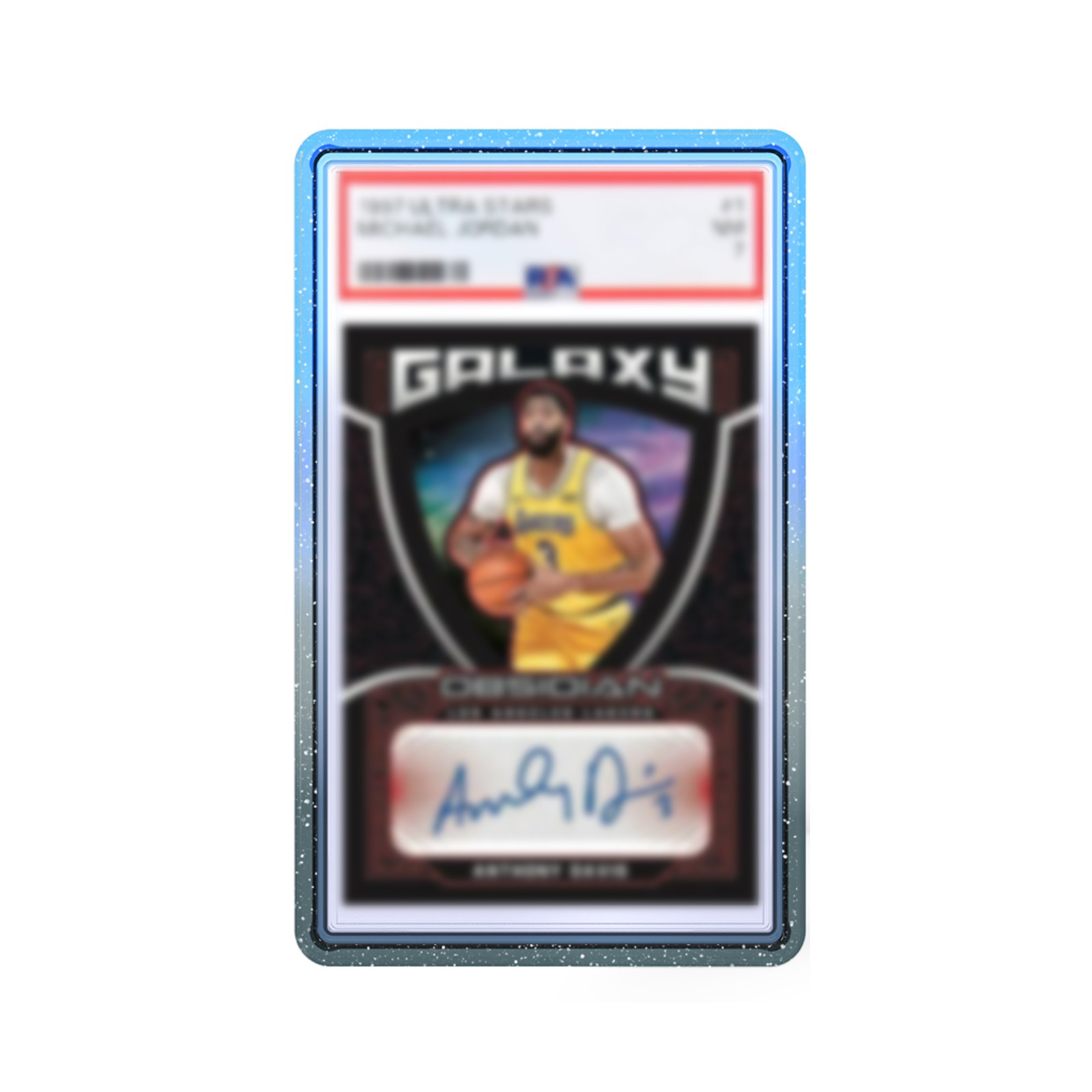 Gradient Color Glitter TPU Slab Protector Graded Bumper Guard For PSA/CGC 35PT Gradient Color Glitter TPU Slab Protector Graded Bumper Guard For PSA/CGC 35PT