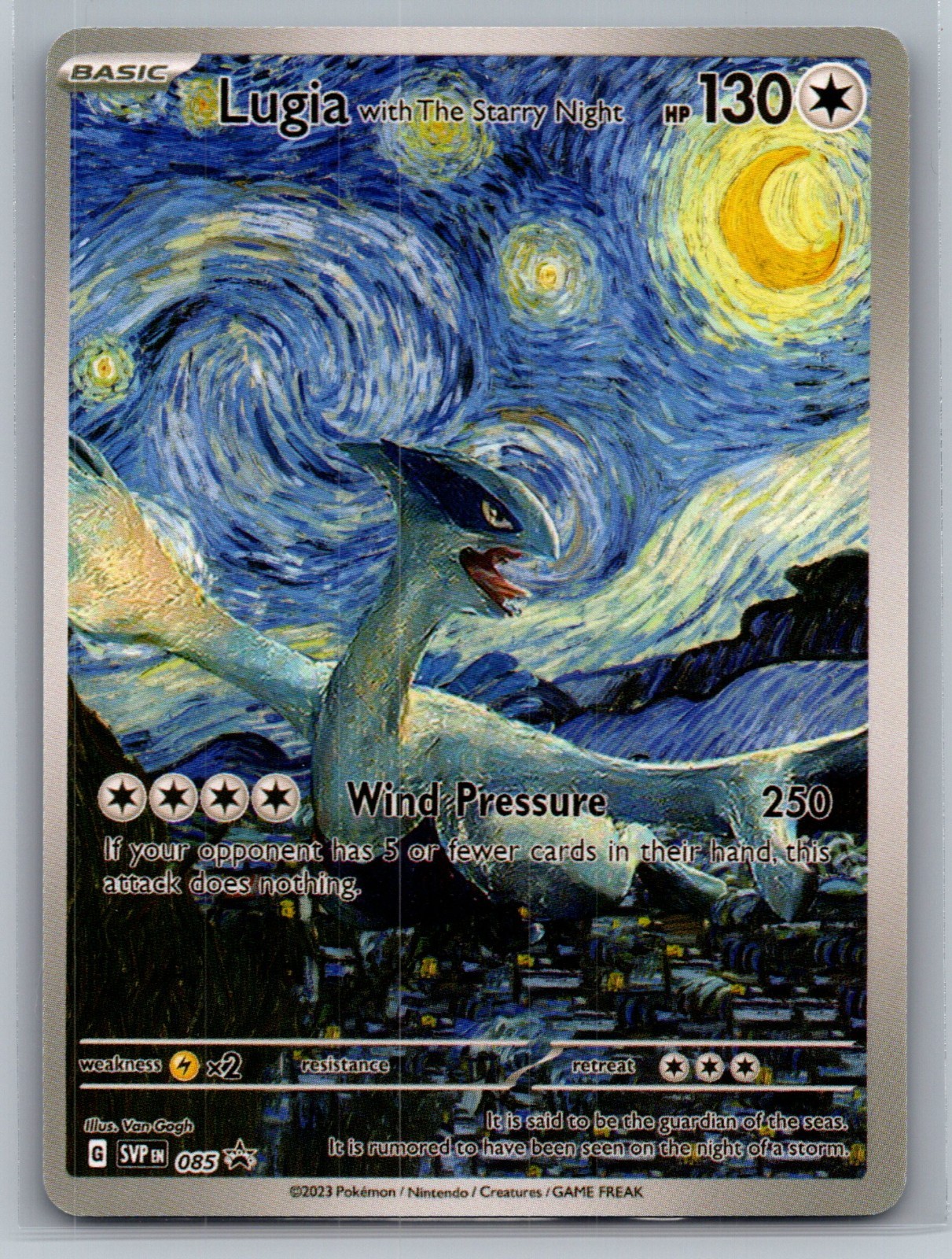 Lugia With The Starry Night ART CARD Pokemon TCG Lugia With The Starry Night ART CARD Pokemon TCG