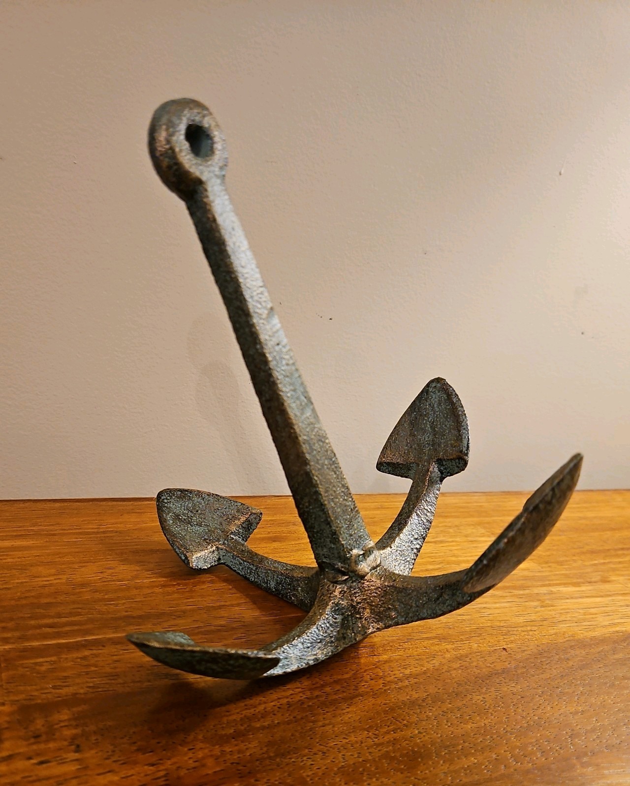 Rustic Cast Iron Anchor Nautical Maritime Home Decor Antique-Bronze Green Rustic Cast Iron Anchor Nautical Maritime Home Decor Antique-Bronze Green