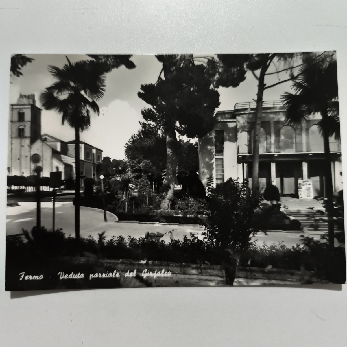  PARTIAL VIEW OF GIRFALCO 1956 VINTAGE TRAVEL POSTCARD