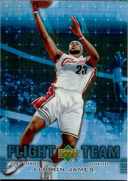 LEBRON JAMES 2006-07 UD RESERVE FLIGHT TEAM LEBRON JAMES 2006-07 UD RESERVE FLIGHT TEAM