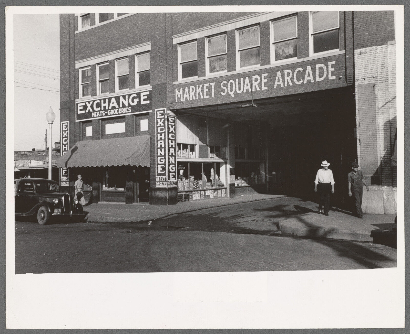 Old 8X10 Photo, 1930's Street scene, Muskogee, Oklahoma 58013621