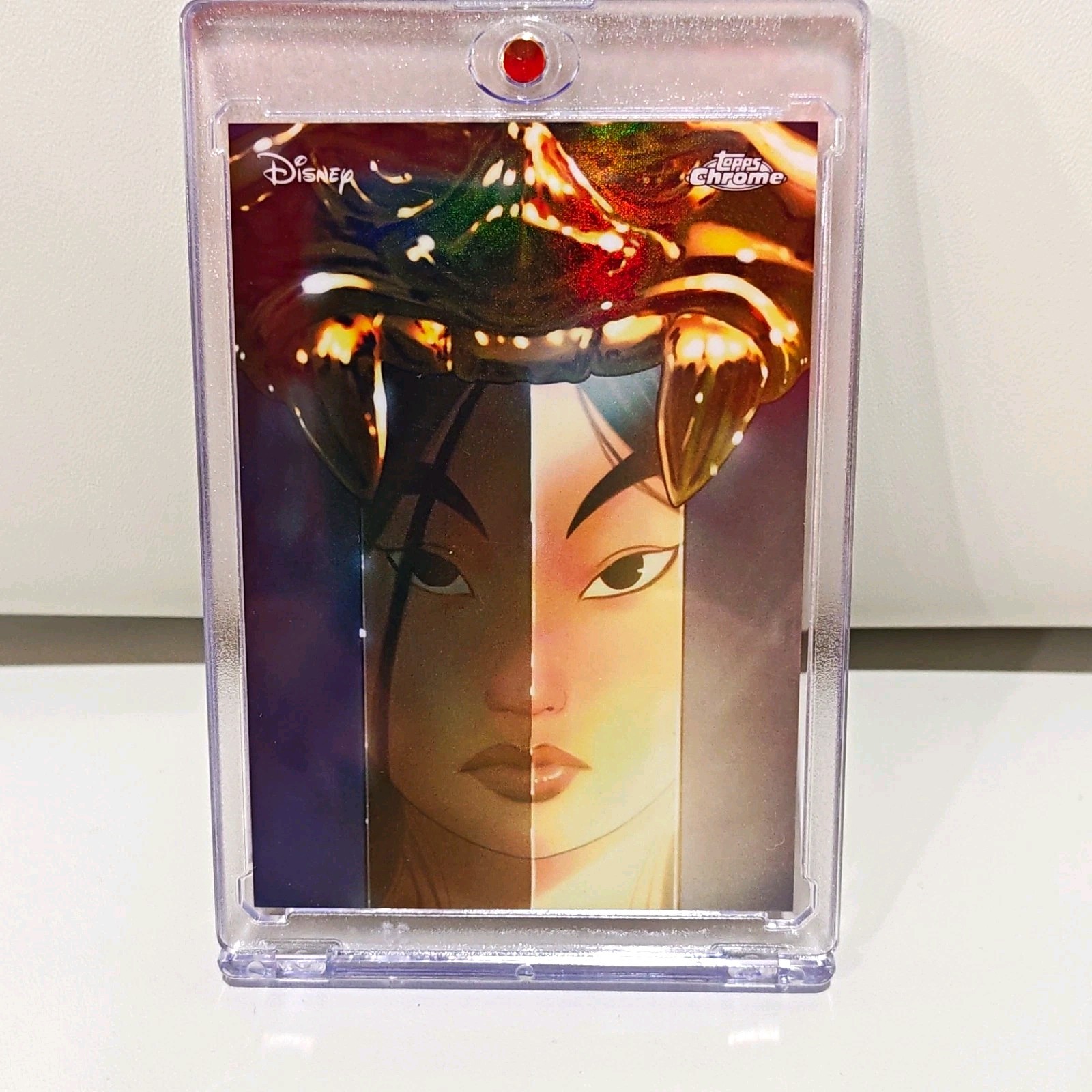 Topps 2026 Topps Disney Chrome Disney Reflections Mulan Insert Card R-3 Topps 2026 Topps Disney Chrome Disney Reflections Mulan Insert Card R-3