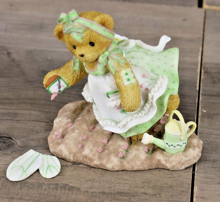 Cherished Teddies Melody #107027 Plant Some Love Garden Figurine 2002 AS IS Cherished Teddies Melody #107027 Plant Some Love Garden Figurine 2002 AS IS
