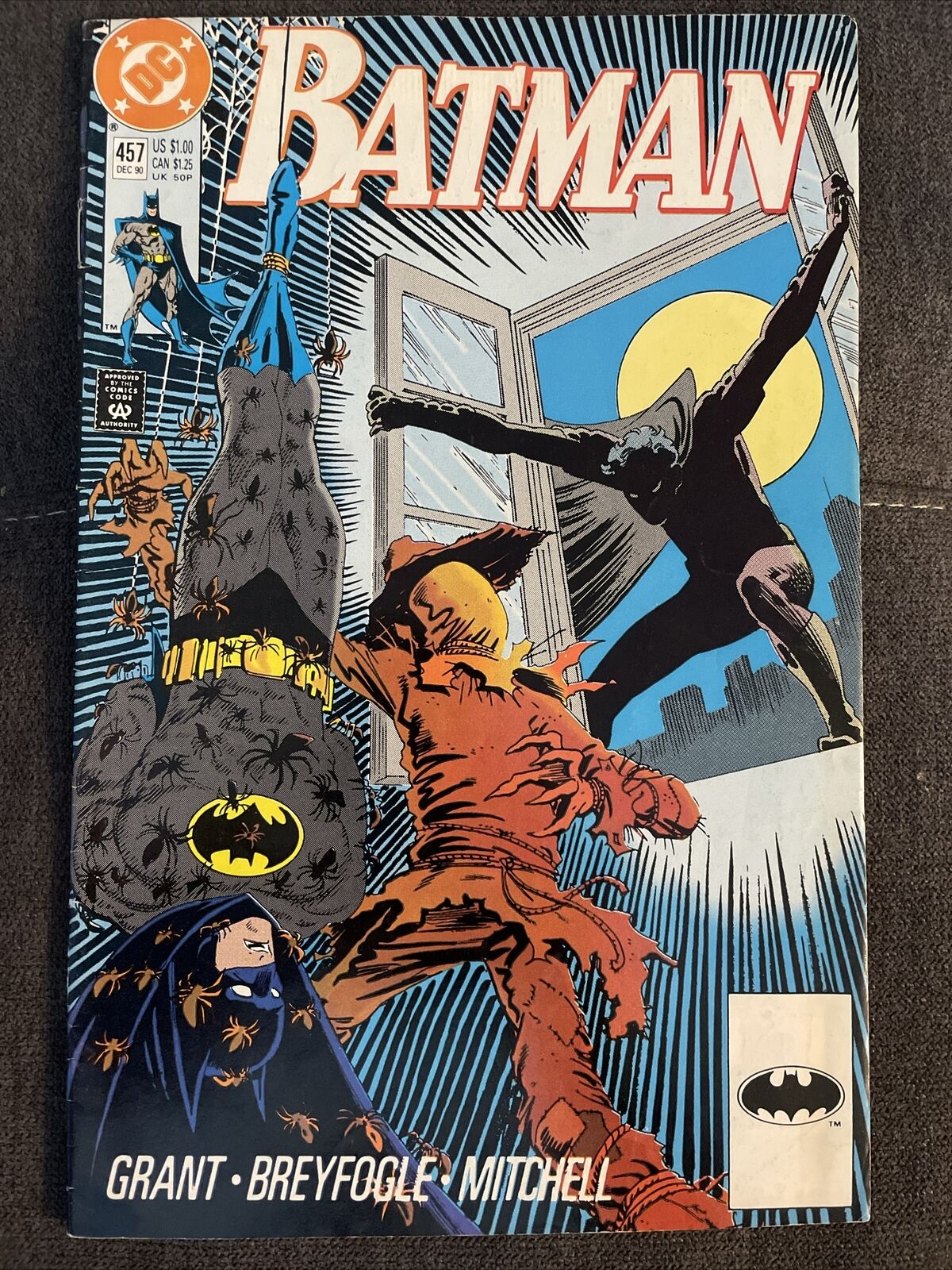 Batman # 457 Error 000 1st Tim Drake as Robin Direct 1990