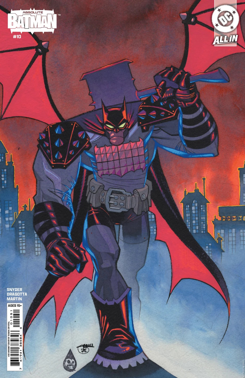 ABSOLUTE BATMAN 10 1:50 SHAWN CRYSTAL VARIANT ABSOLUTE BATMAN 10 1:50 SHAWN CRYSTAL VARIANT