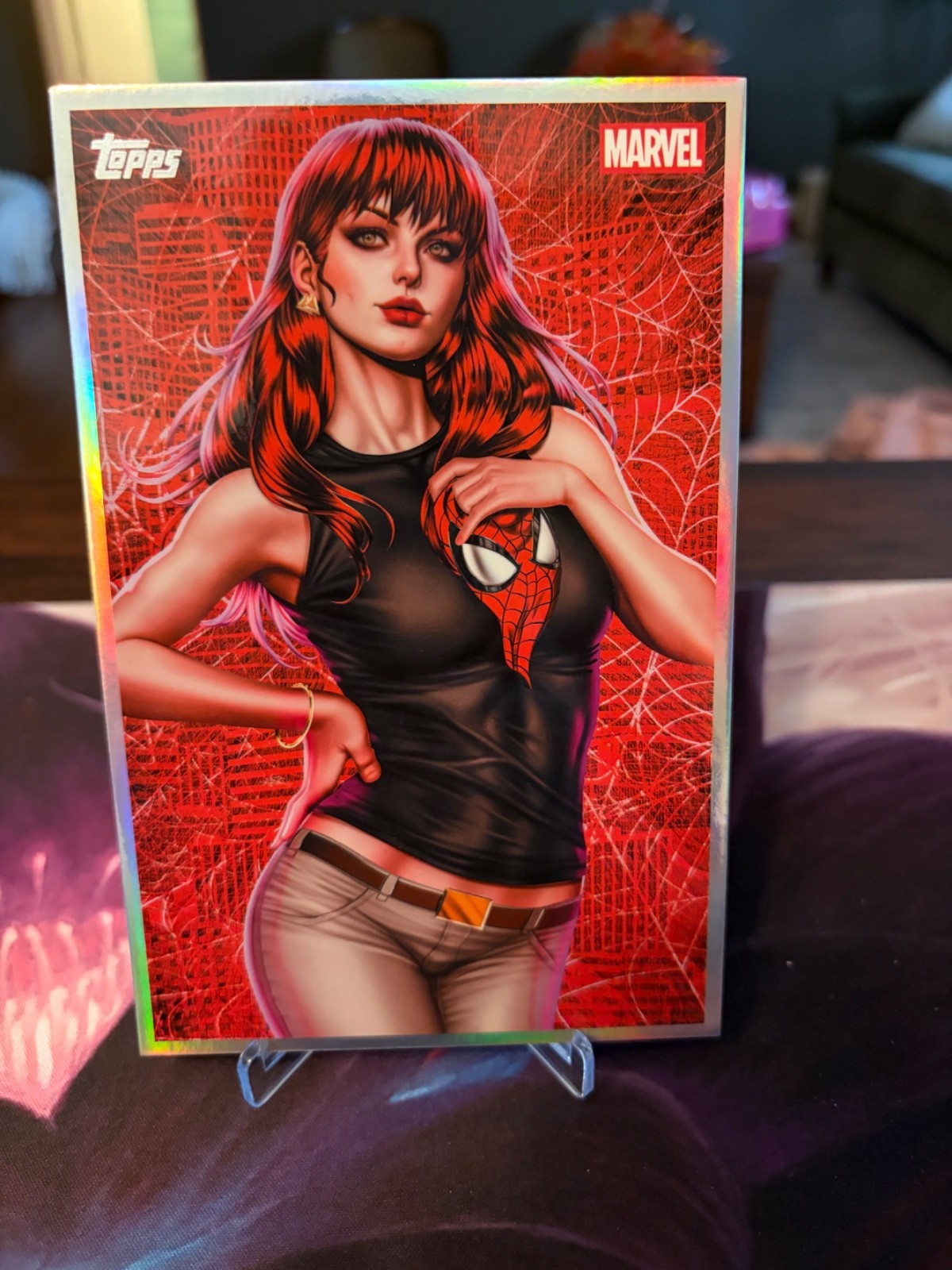 2026 topps marvel vault mary jane box topper oversized 2026 topps marvel vault mary jane box topper oversized
