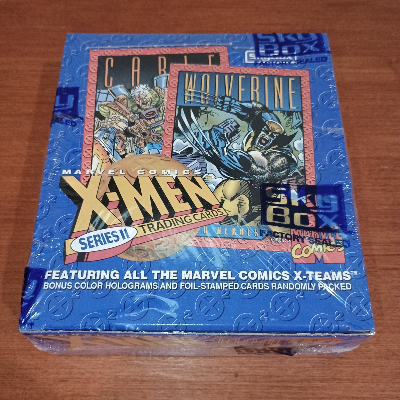 1993 Skybox Marvel X-MEN Series 2 Factory Sealed Box 1993 Skybox Marvel X-MEN Series 2 Factory Sealed Box