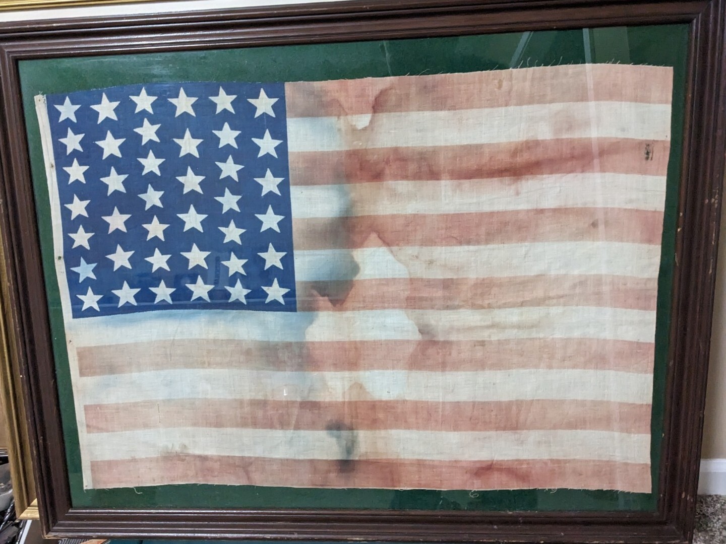39 STAR AMERICAN FLAG US USA 1888 / 1889 VINTAGE RARE HISTORIC COLLECTORS PC 39 STAR AMERICAN FLAG US USA 1888 / 1889 VINTAGE RARE HISTORIC COLLECTORS PC