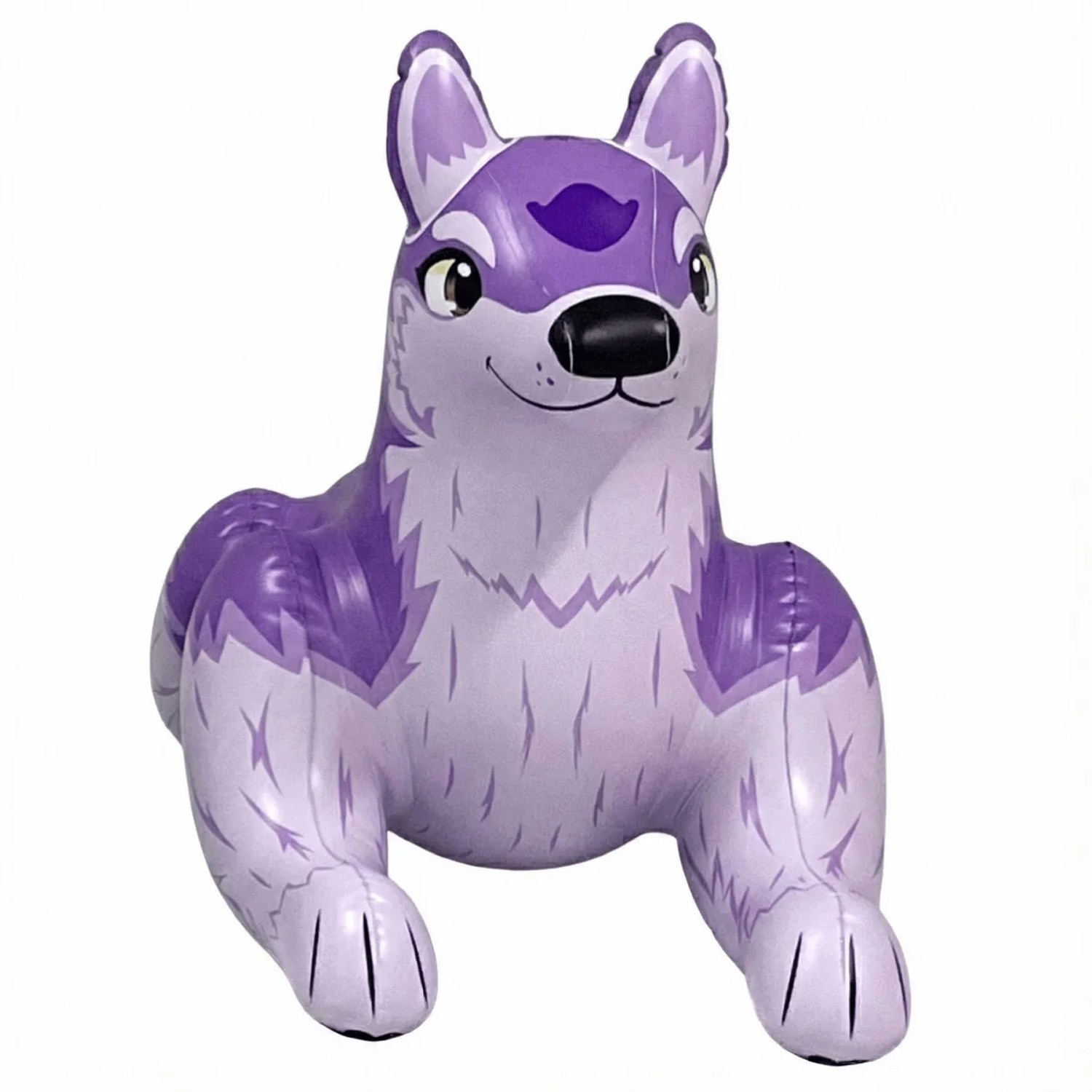 48 Long German Shepherd Inflatable - Purple color