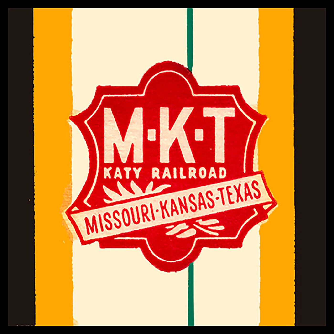 Fridge Magnet - MKT Katy Railroad