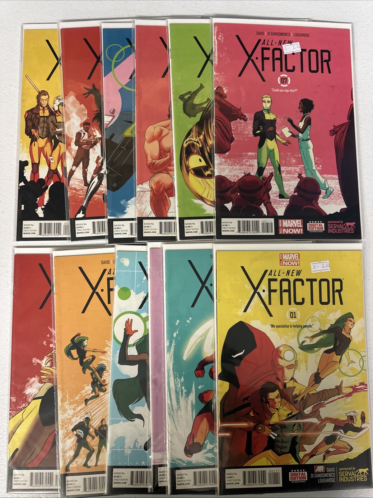 All-New X-Factor #1 2 3 4 5 6 7 8 9 10 11 12 Lot Run Set Marvel 2014 VF/NM *W14 All-New X-Factor #1 2 3 4 5 6 7 8 9 10 11 12 Lot Run Set Marvel 2014 VF/NM *W14
