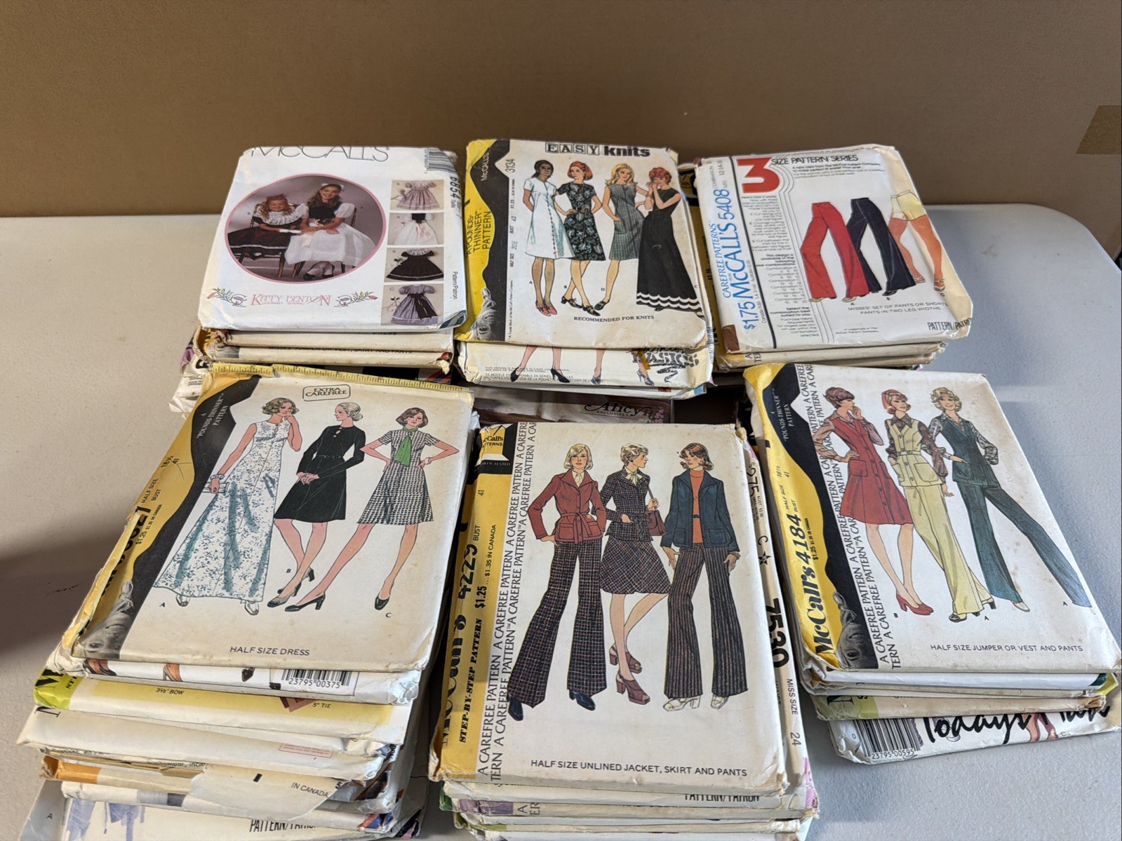 Lot of 50 +Vintage Sewing Patterns McCall’s 1950’s-1980 Lot of 50 +Vintage Sewing Patterns McCall’s 1950’s-1980