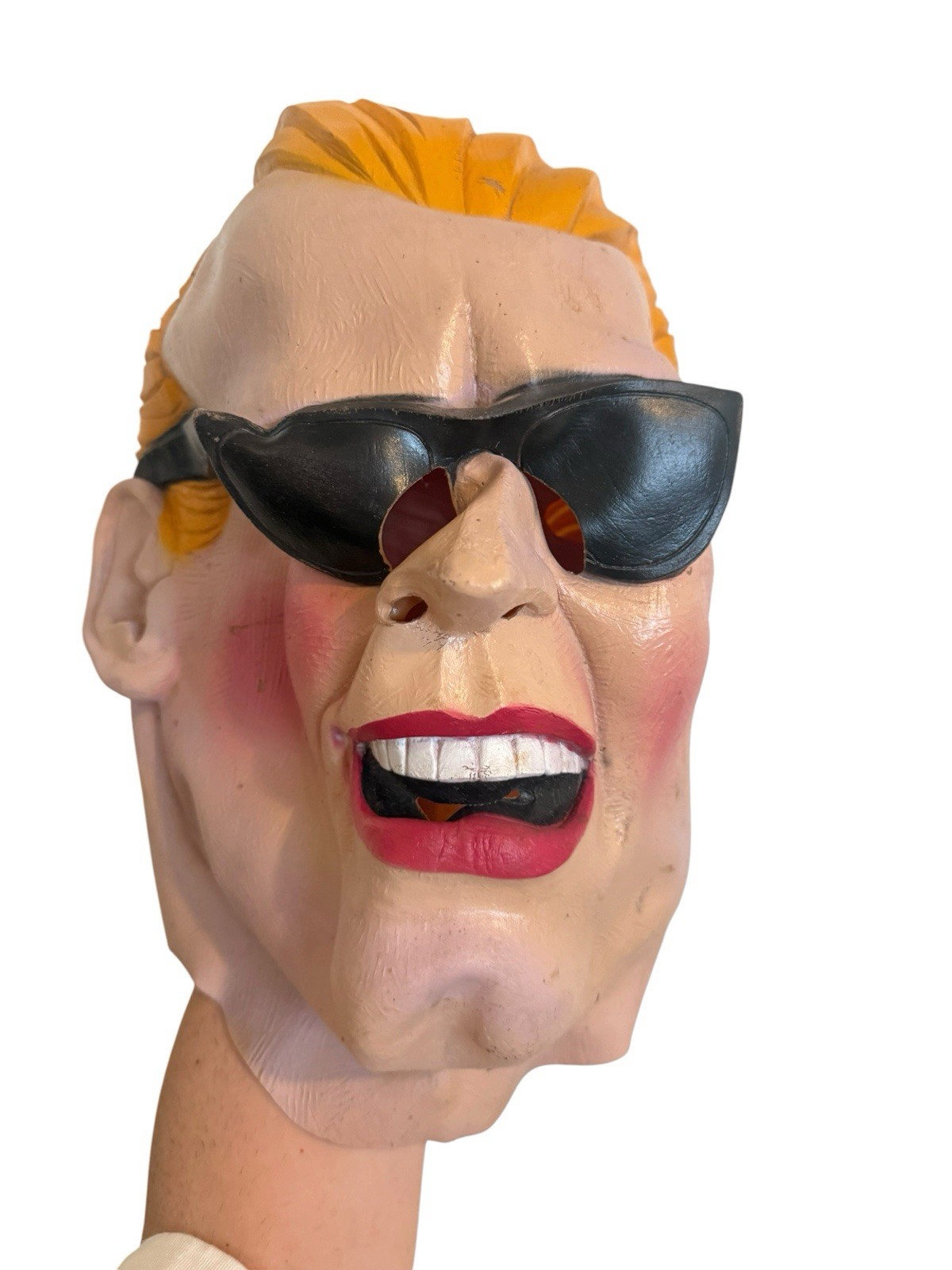Vintage Max Headroom Mask 1980 RARE Rubber Halloween Costume Vintage Max Headroom Mask 1980 RARE Rubber Halloween Costume