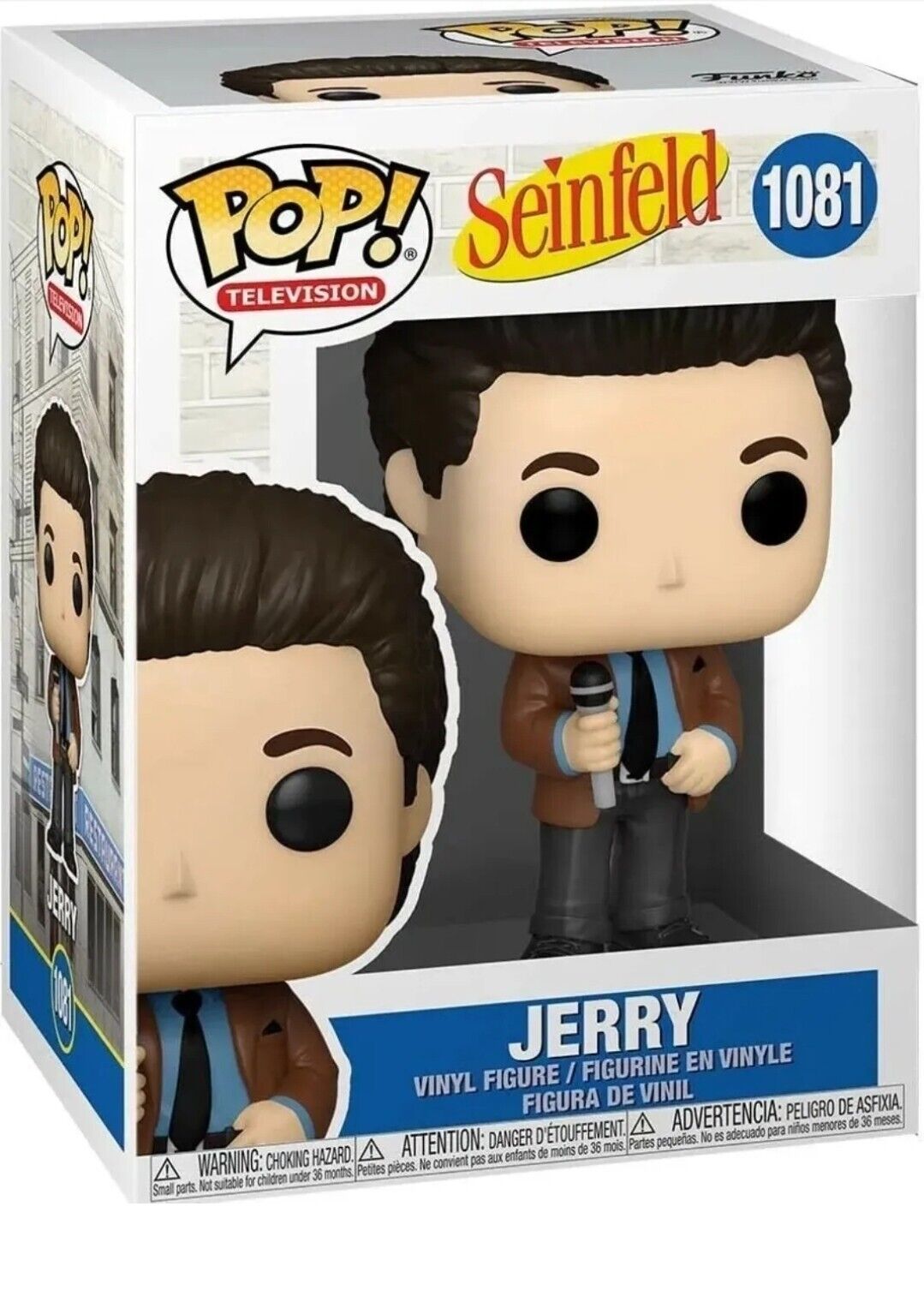 Funko POP Television - Seinfeld Vinyl Figure - JERRY (Stand-Up) #1081 