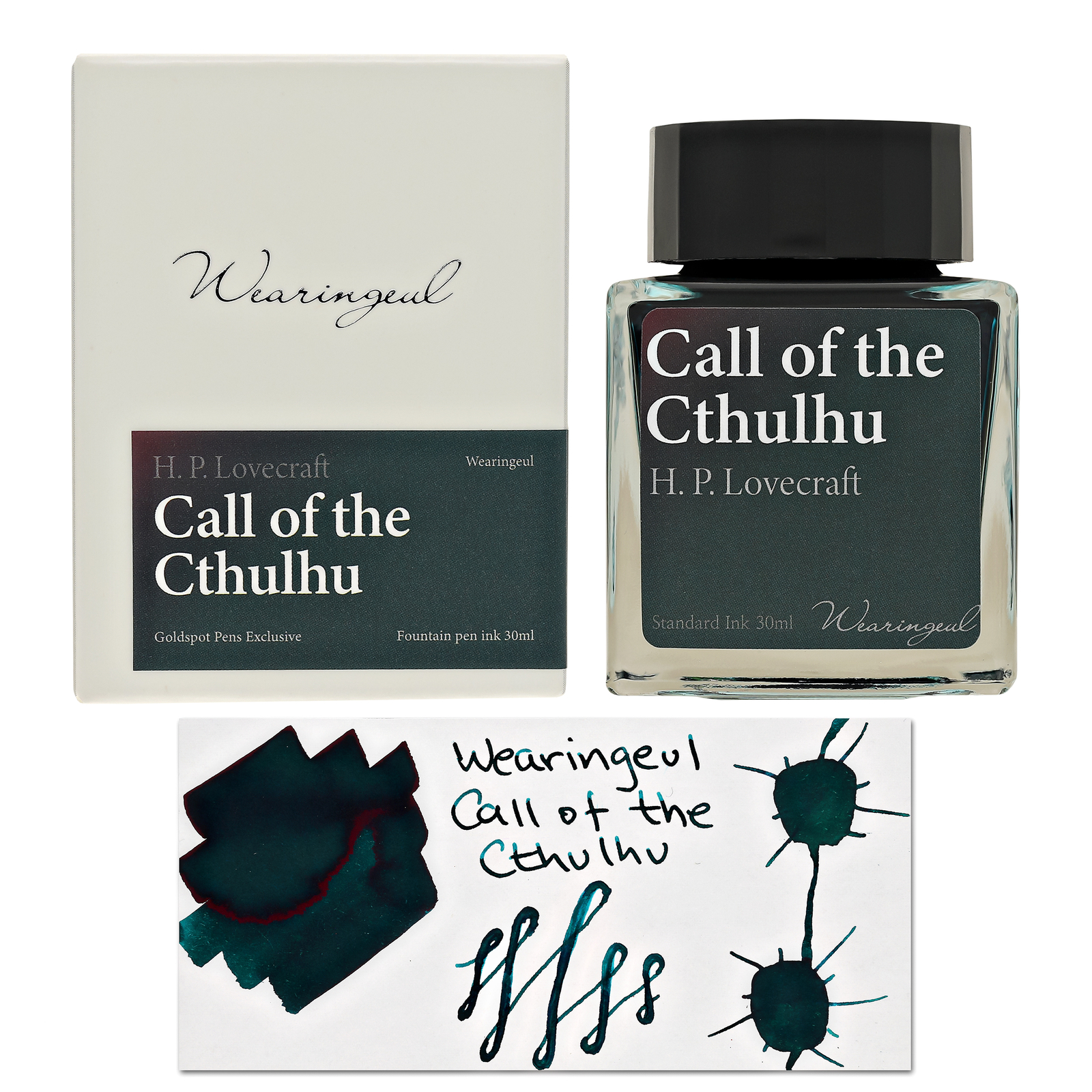 Wearingeul H.P. Lovecraft Literature Ink in Call of the Cthulhu - 30mL - NEW Wearingeul H.P. Lovecraft Literature Ink in Call of the Cthulhu - 30mL - NEW