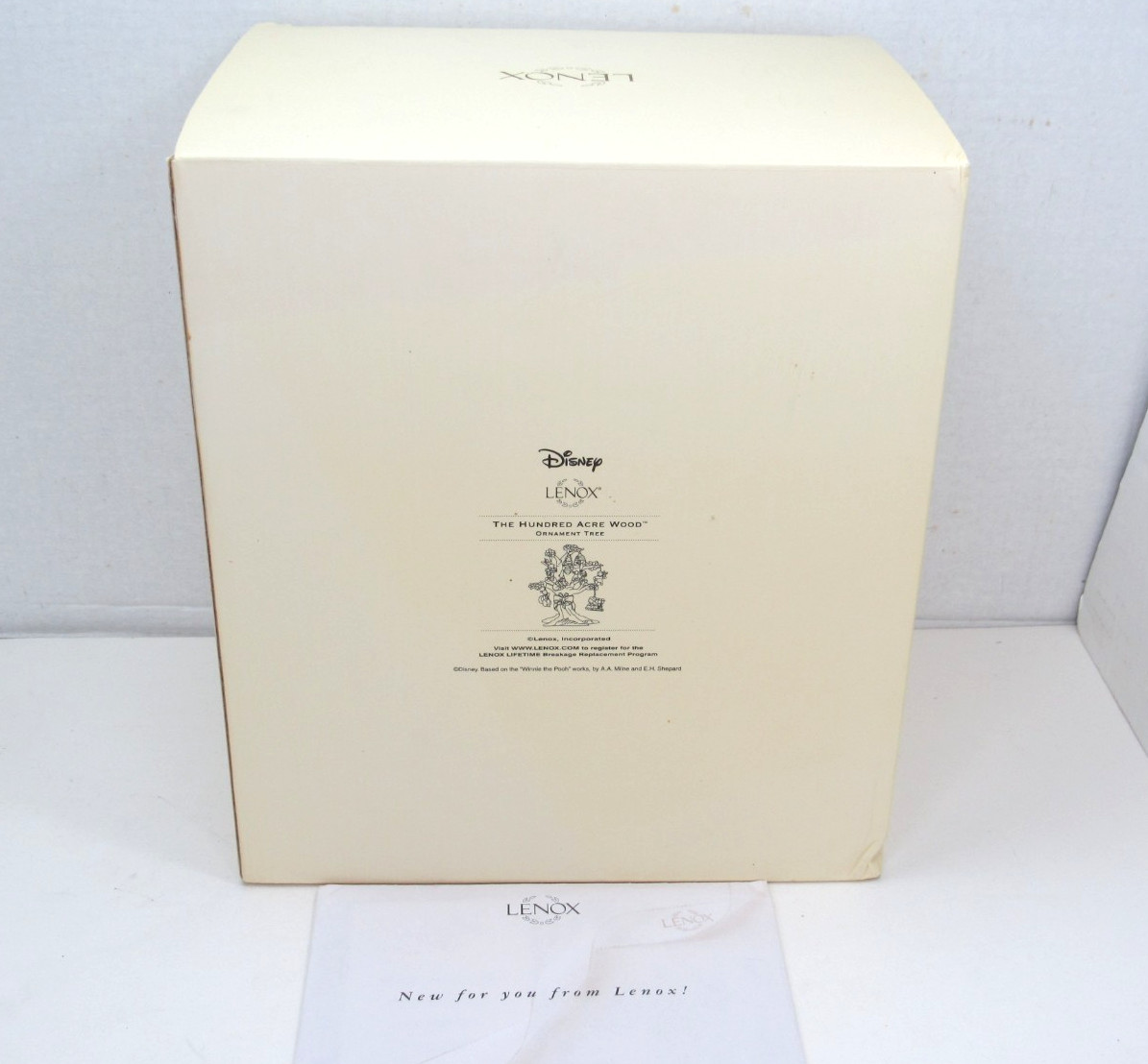 RARE Vtg Lenox Disney Winnie the Pooh Hundred Acre Wood Christmas Ornament Tree RARE Vtg Lenox Disney Winnie the Pooh Hundred Acre Wood Christmas Ornament Tree