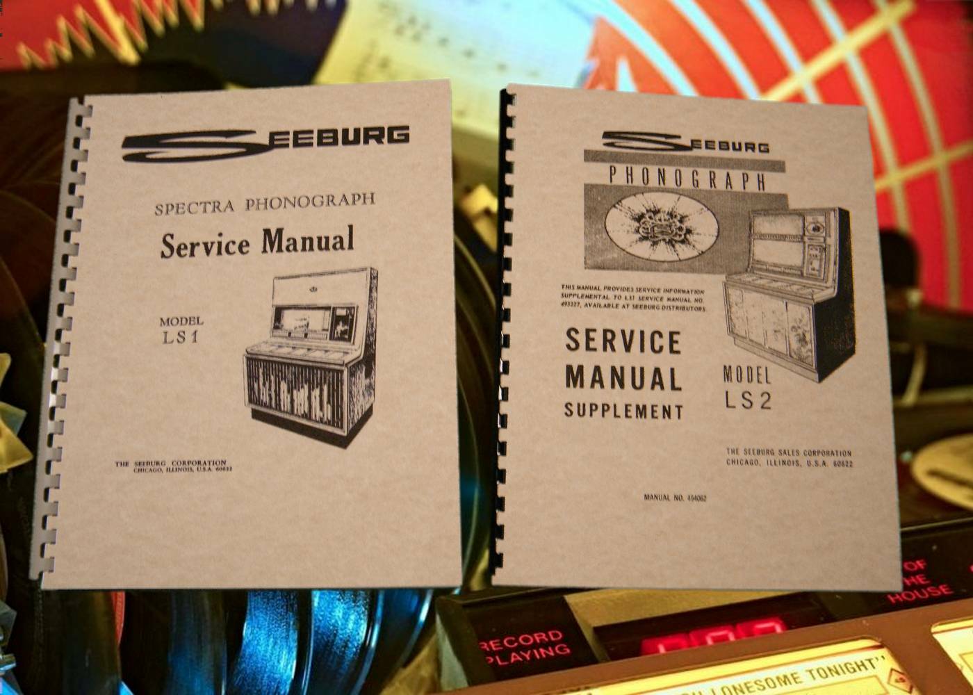 SEEBURG LS1 And LS2 Jukebox Service / Owners MANUAL SEEBURG LS1 And LS2 Jukebox Service / Owners MANUAL
