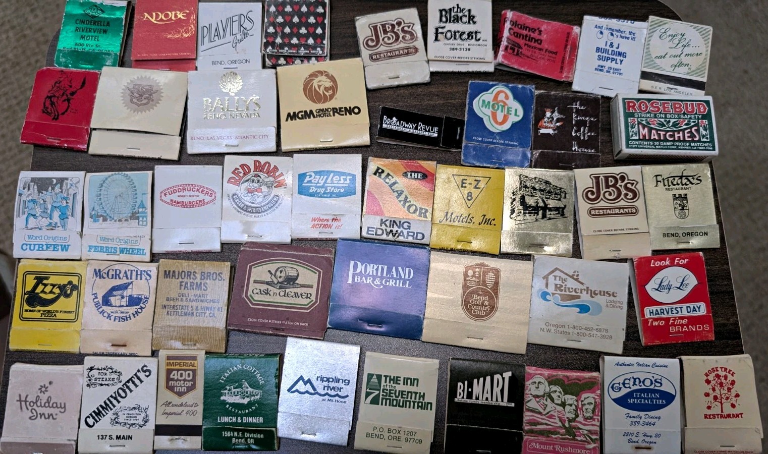 Vintage Advertising Matchbooks Mixed Lot 100+ some used/not used Rare finds Vintage Advertising Matchbooks Mixed Lot 100+ some used/not used Rare finds