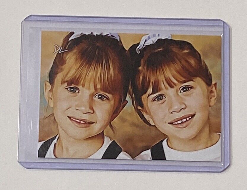 The Olsen Twins Limited Edition Artist Signed “Full House” Trading Card 1/10