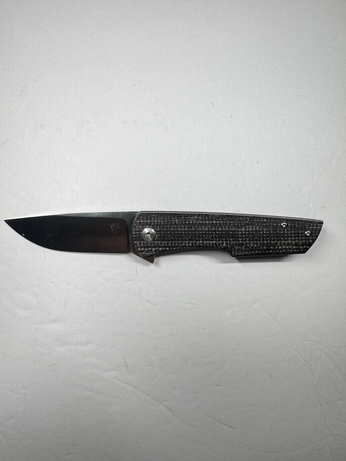 Finch Knife Co Avalanche Granite- M390 Stainless Steel Macarta Italy Used