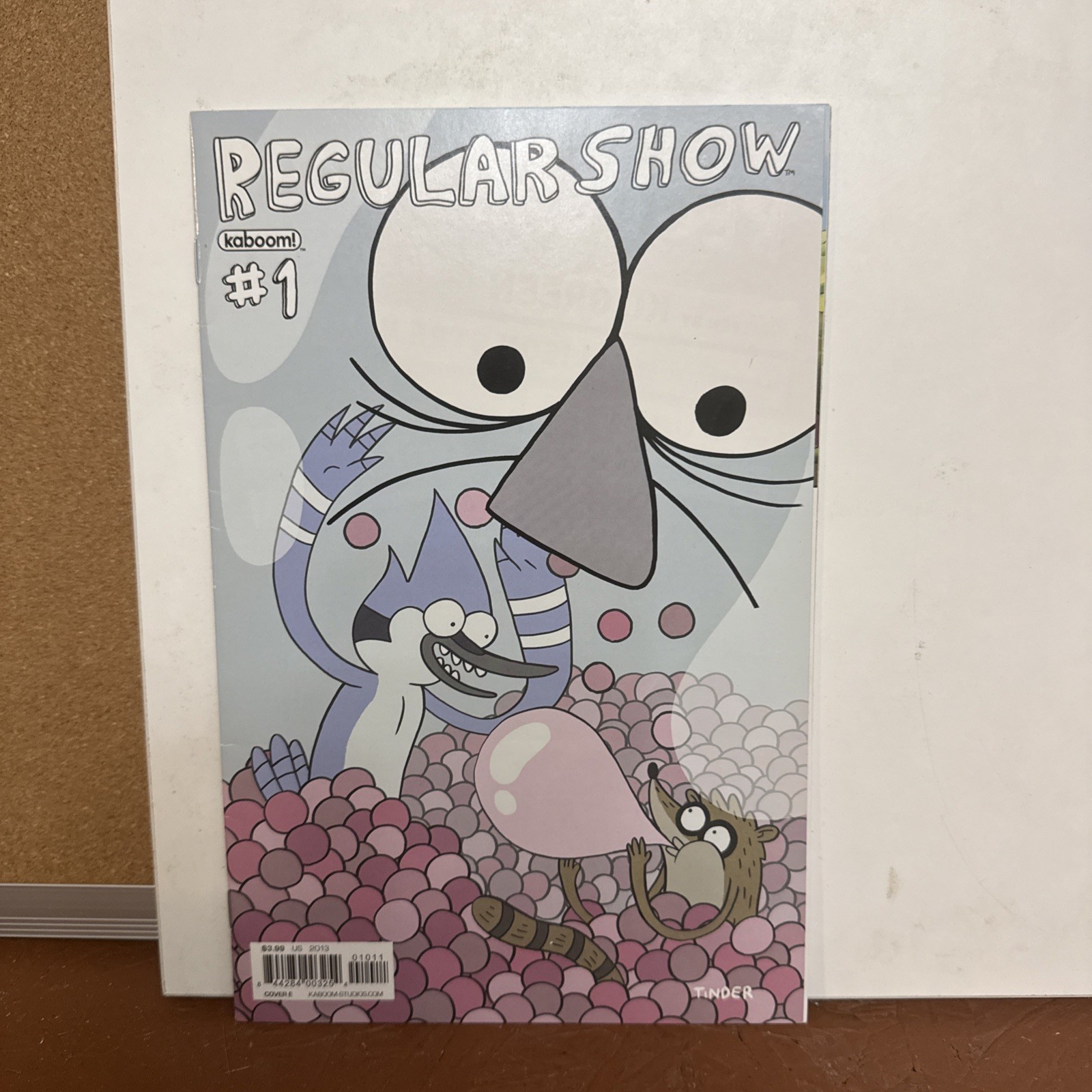 Regular Show #1 Cover E-Jeremy Tinder (BOOM Studios April 2013) Regular Show #1 Cover E-Jeremy Tinder (BOOM Studios April 2013)