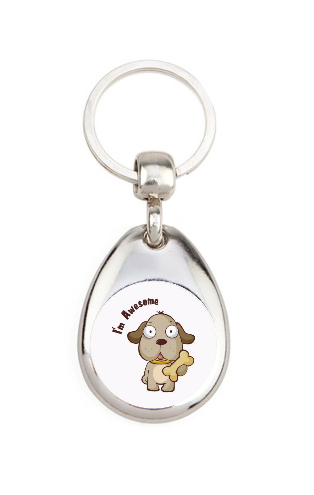 Keychain - Animals - Chien i\'m awesome