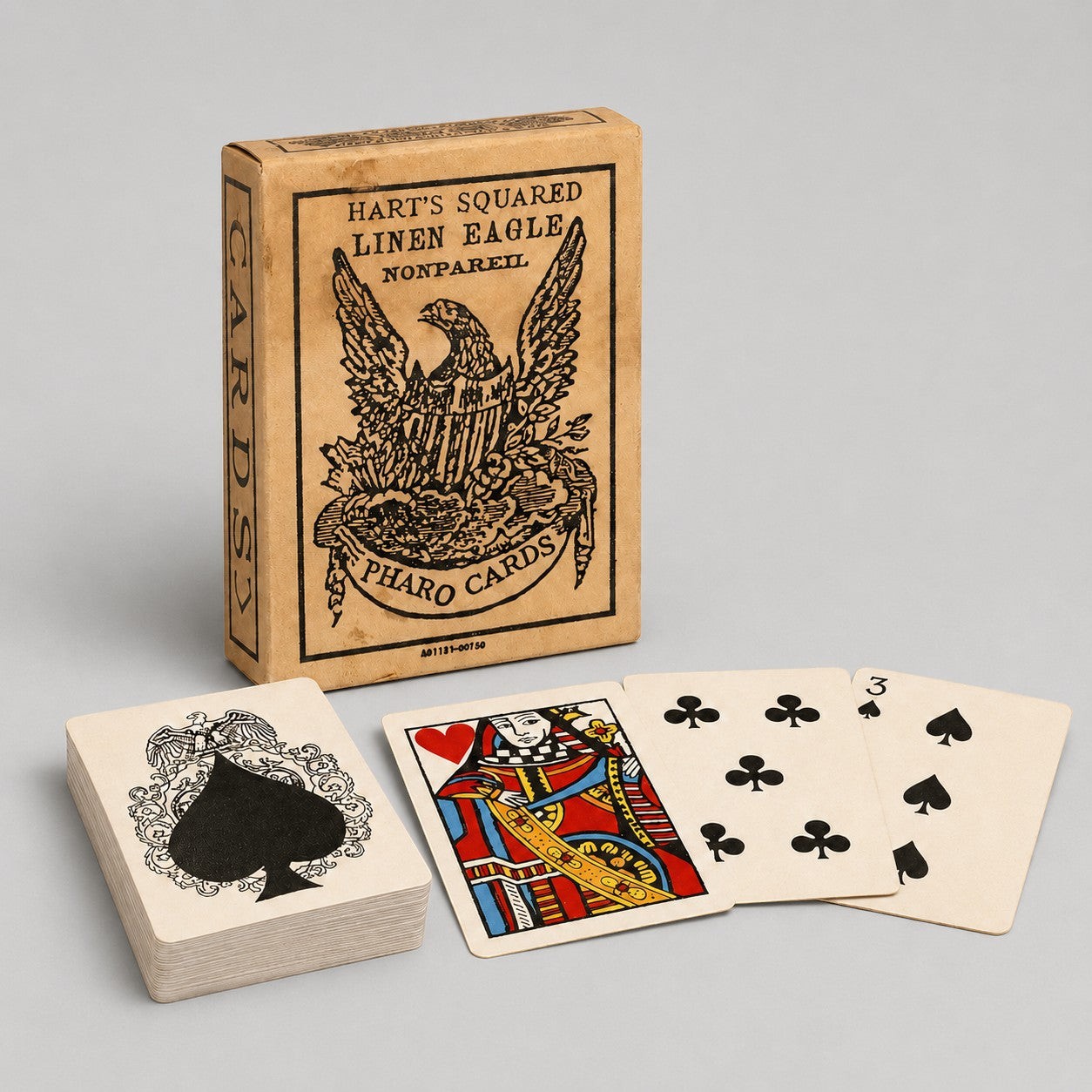 Pharo Old West Poker Card Deck — 52 Cards, Square Corners