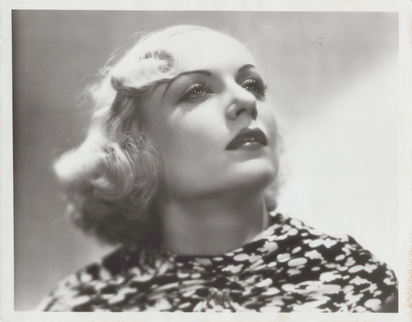HOLLYWOOD CAROLE LOMBARD SEDUCTIVE STUNNING PORTRAIT 1930s OTTO DYAR PHOTO 57 HOLLYWOOD CAROLE LOMBARD SEDUCTIVE STUNNING PORTRAIT 1930s OTTO DYAR PHOTO 57