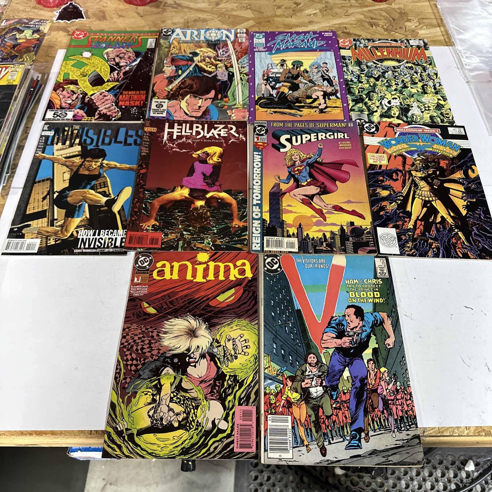 DC comics mixed comic lot 80s 90s Av 50 DC comics mixed comic lot 80s 90s Av 50