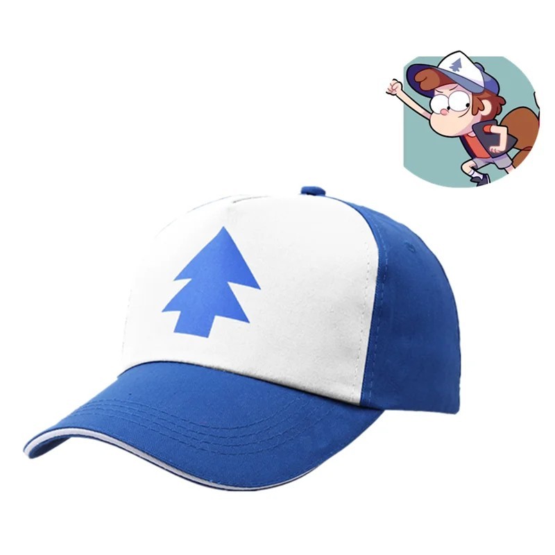Cartoon Pines Hats Gravity Falls Dipper Baseball Caps Cosplay Accessories Gifts Cartoon Pines Hats Gravity Falls Dipper Baseball Caps Cosplay Accessories Gifts