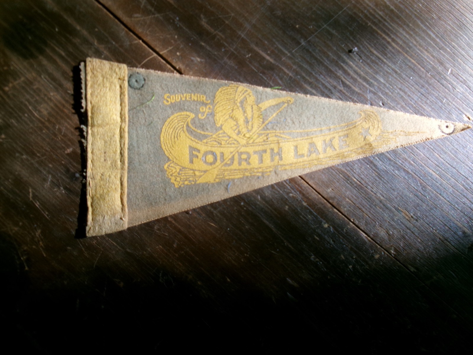 INLET NY FOURTH LAKE AND ADIRONDACKS NY VINTAGE PENNANTS OLD FORGE INLET NY FOURTH LAKE AND ADIRONDACKS NY VINTAGE PENNANTS OLD FORGE
