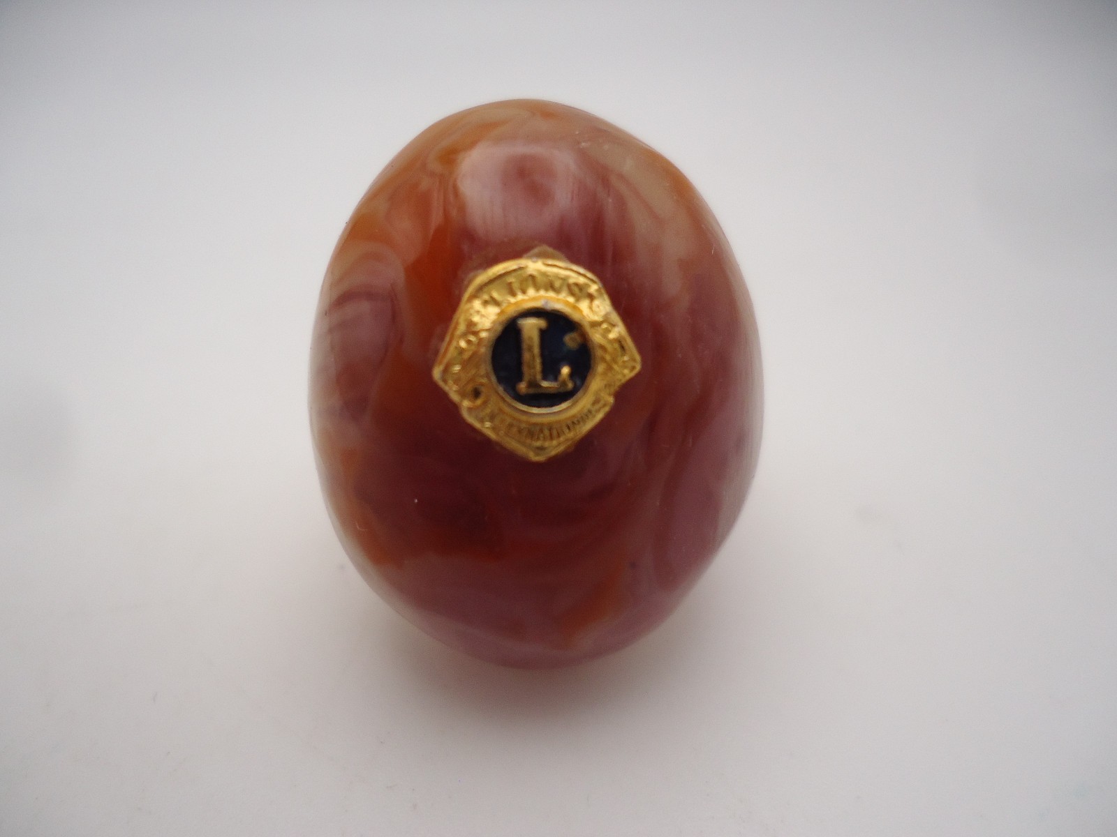 RARE Vintage Lions Club International Cornelion Agate Ring RARE Vintage Lions Club International Cornelion Agate Ring