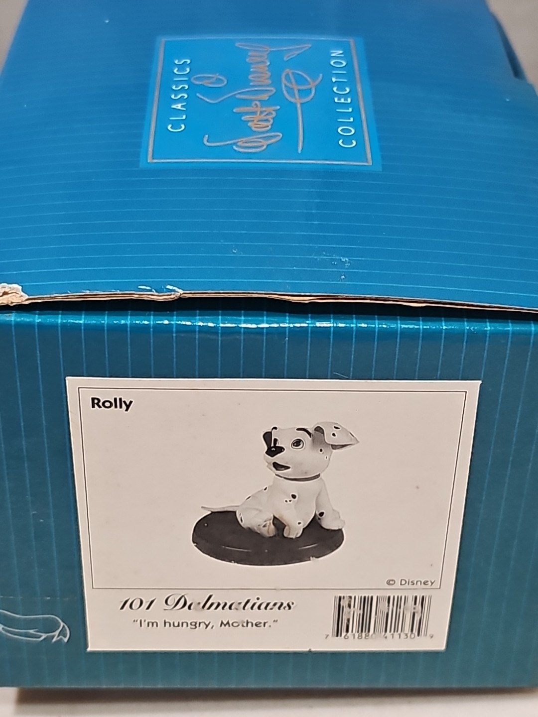 WDCC 101 Dalmatians Rolly “I’m Hungry Mother” NEW. NEVER REMOVED FROM BOX WDCC 101 Dalmatians Rolly “I’m Hungry Mother” NEW. NEVER REMOVED FROM BOX