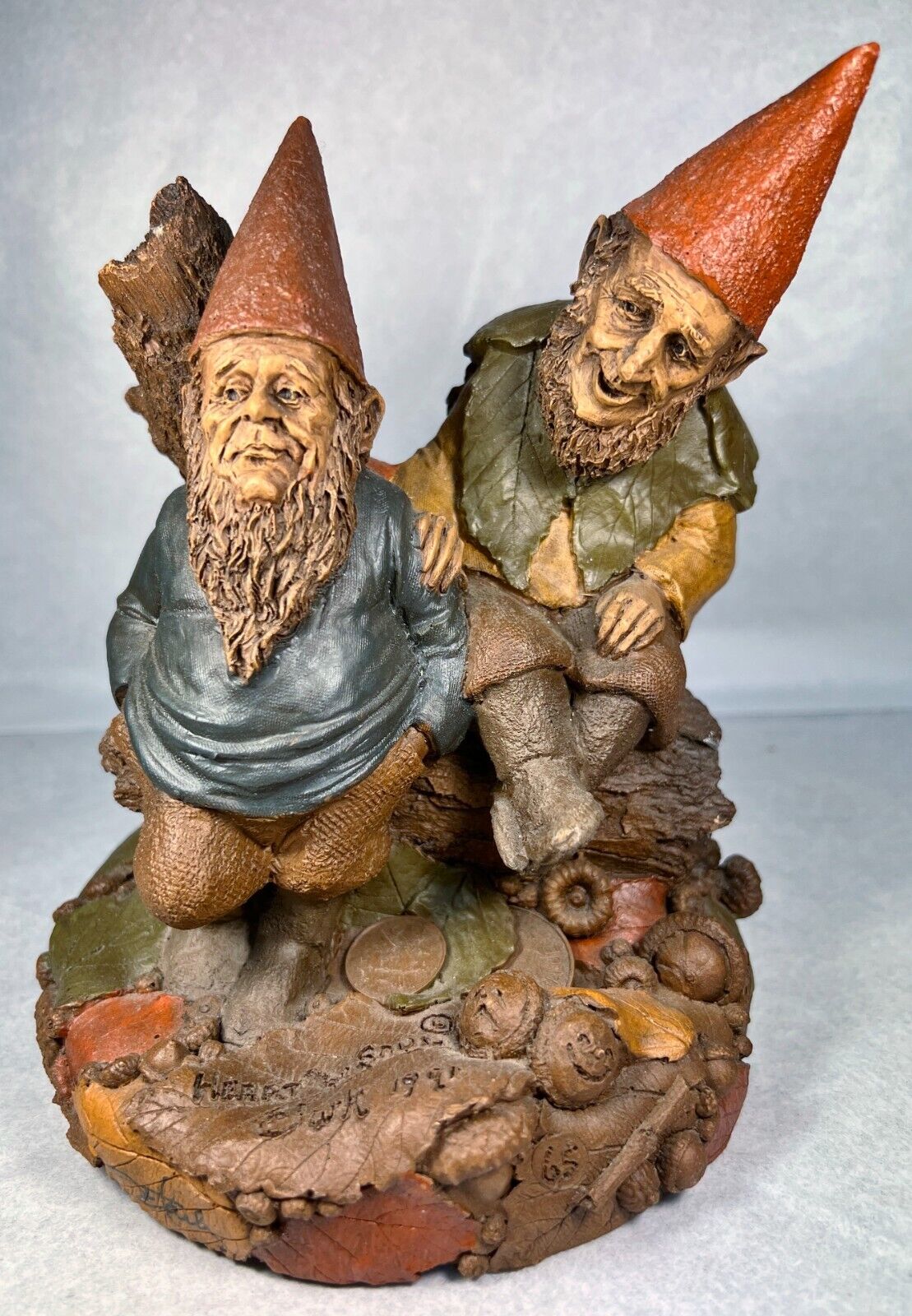 HEART & SOUL-R 1991~Tom Clark Gnome~Cairn Item #5153~Ed #65~Hand Signed~w/Story
