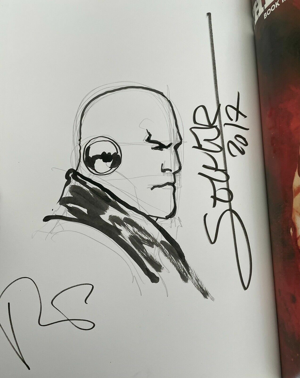 💥 THE METABARON BOOK 1 HC VALENTIN SECHER SIGNED + ORIGINAL SKETCH JODOROWSKY 💥 THE METABARON BOOK 1 HC VALENTIN SECHER SIGNED + ORIGINAL SKETCH JODOROWSKY