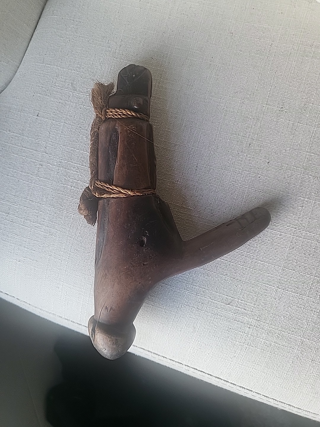 Arts of Africa - Tribal Fertility Object- Perhaps CONGO 8.5" X 5 VERY OLD/RARE Arts of Africa - Tribal Fertility Object- Perhaps CONGO 8.5" X 5 VERY OLD/RARE