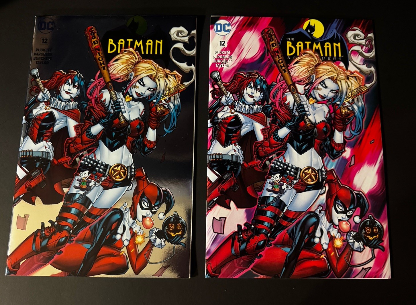 The Batman Adventures #12 Jonboy Con Variant Covers Set of 2 Foil & Color NM+ The Batman Adventures #12 Jonboy Con Variant Covers Set of 2 Foil & Color NM+