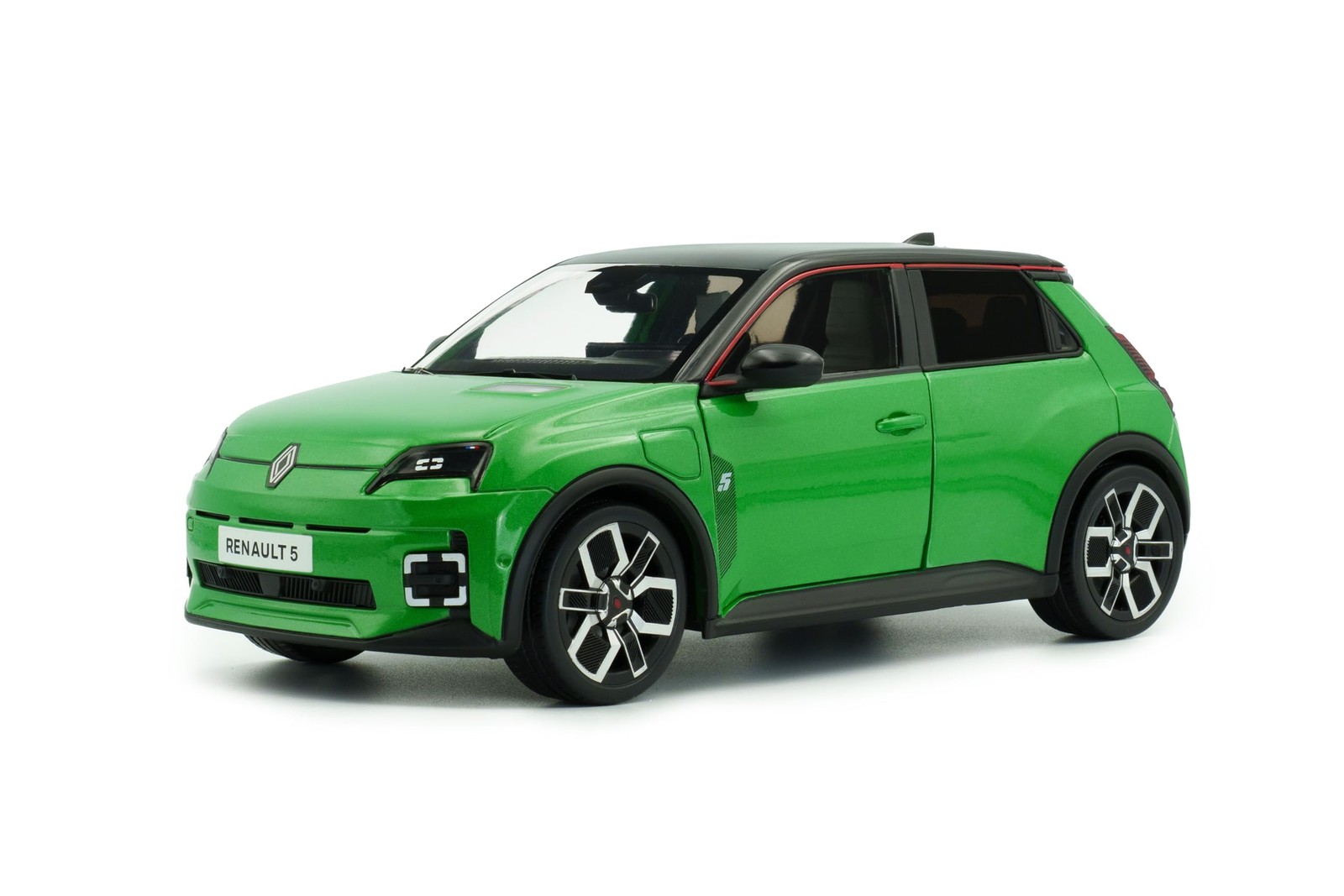 Solido 1:18 Scale Renault 5 E-Tech Vert Pop 2024 Diecast Model Car S1812603 Solido 1:18 Scale Renault 5 E-Tech Vert Pop 2024 Diecast Model Car S1812603