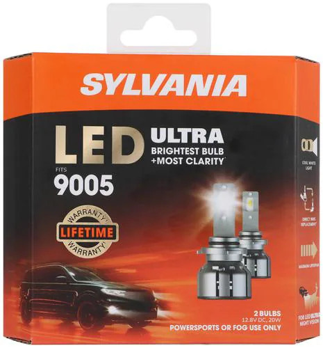 SYLVANIA - 9005 LED Ultra - Fog Lights For Cars and Trucks Brand new SYLVANIA - 9005 LED Ultra - Fog Lights For Cars and Trucks Brand new