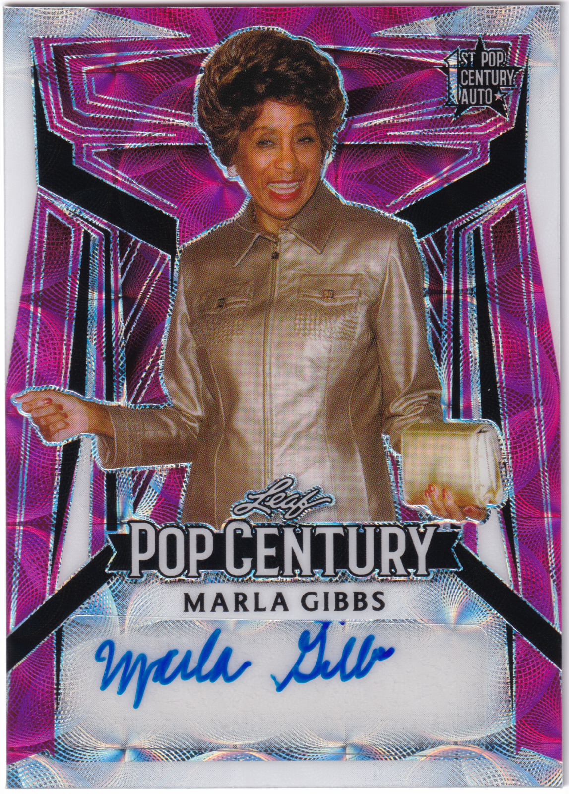 2023 Leaf Pop Century Marla Gibbs - Florence - The Jeffersons Autograph 5/5