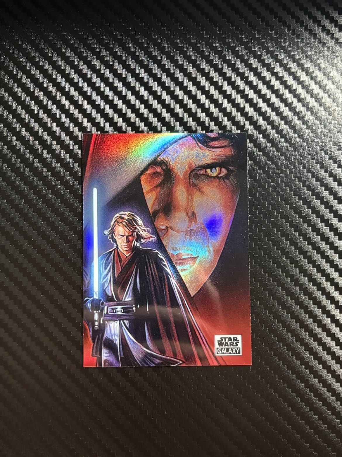 2021 Topps Chrome Star Wars Galaxy REFRACTOR #39 - Anakin Skywalker