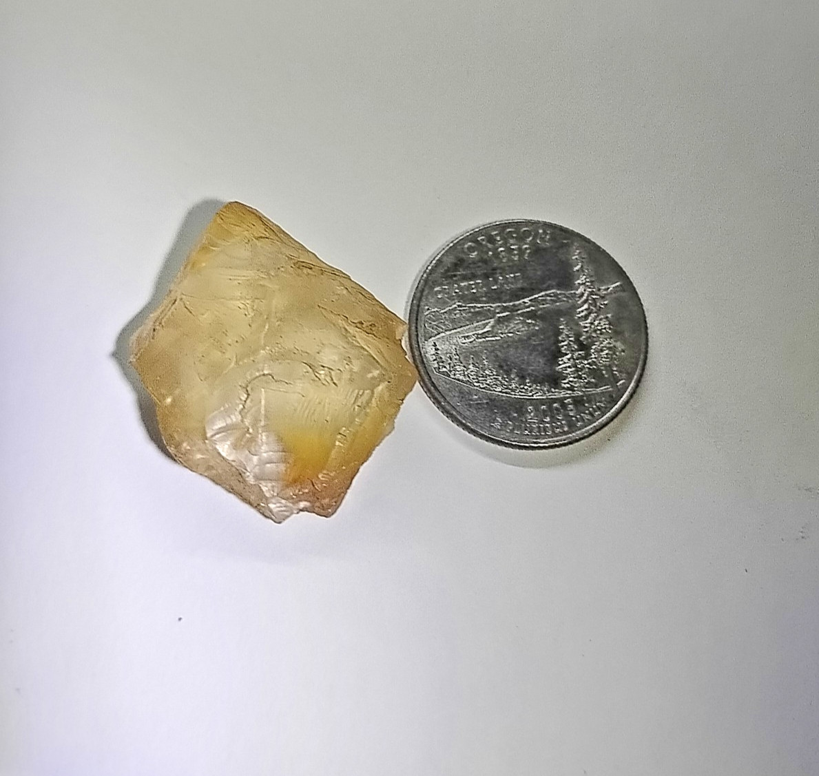 Huge Oregon Sunstone Very Rare 42.50 Carats Clean Top Quality Facet Grade