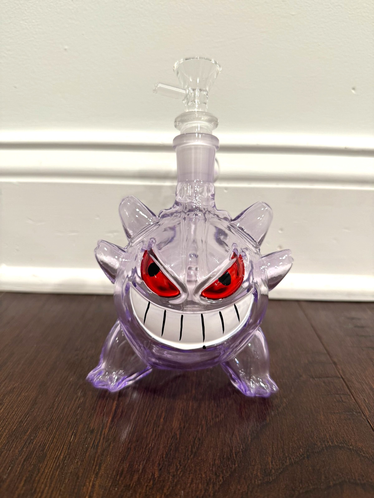 7” Premium Glass Water Hookah Art Pokemon Gengar 14mm 7” Premium Glass Water Hookah Art Pokemon Gengar 14mm