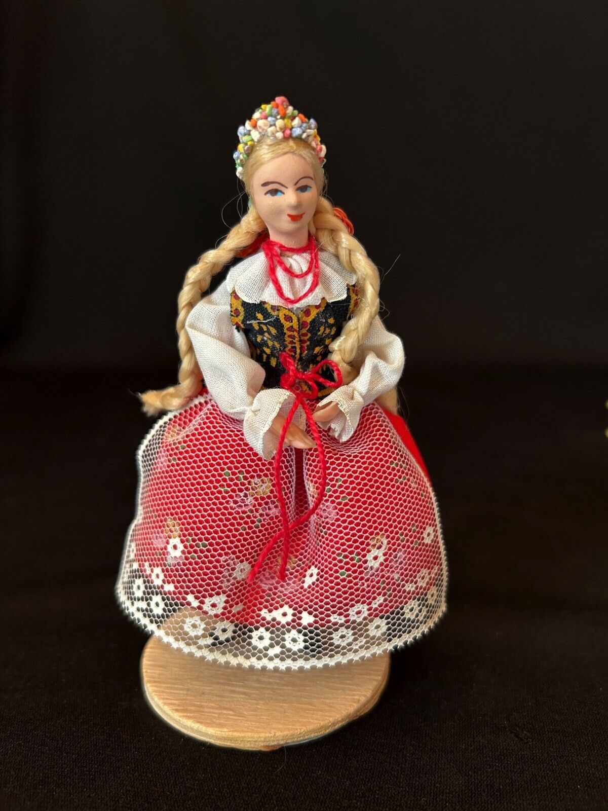 Vintage Spoldzielnia Swedish Souvenir Doll